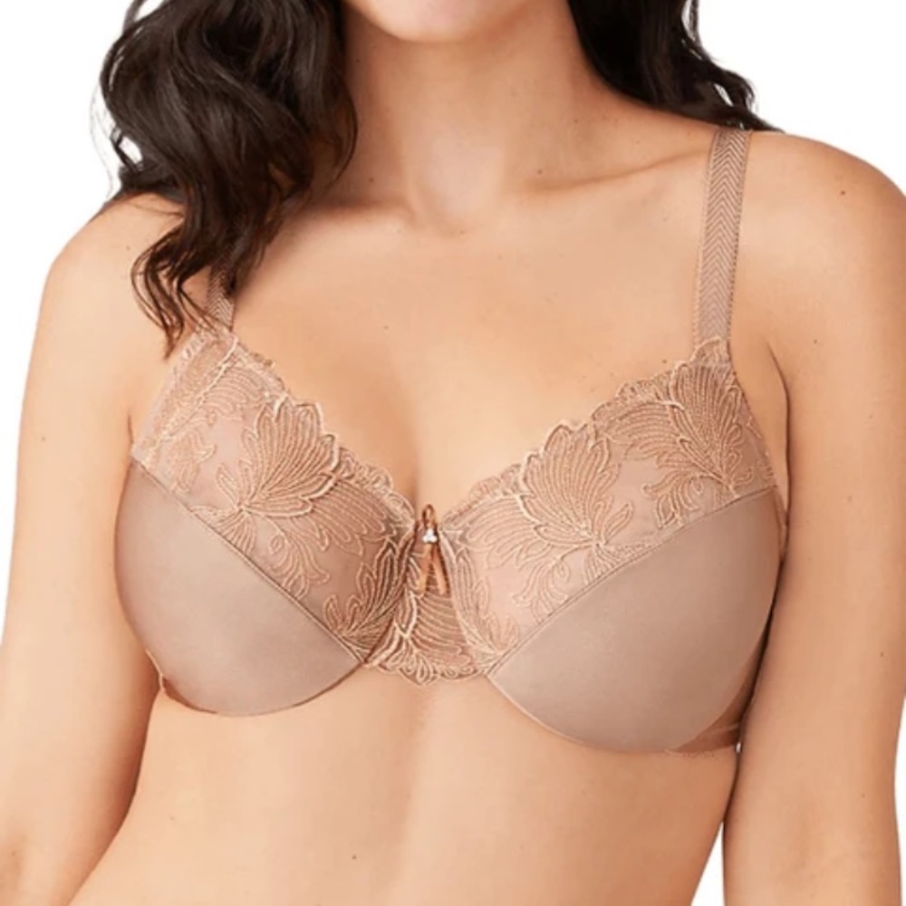 Wacoal Slim Silhouette Minimizer Bra, 42D, praline/nude.